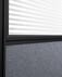 9' x 9' x 7'H Modular Office w/ Sound Absorbing PET Panels & Glass Clear Front Panels - Starter