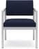 Lenox Steel Oversized 400 lb. Cap. Guest Chair in Standard Fabric/Vinyl