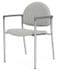 Chat Stackable 300 lb. Capacity Guest Chair in Upgrade Fabric/Healthcare Vinyl