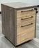 Contrasts Rustic Mobile File Cabinet