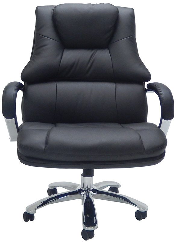Extra Wide Big & Tall Leather Desk Chair | Modern Office