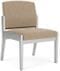 Amherst Steel Frame Armless Chair in Standard Fabric or Vinyl