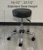 Antimicrobial Vinyl Doctor's Stool - 19