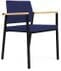 Avon Fully Upholstered Stackable Guest Chair in Standard Fabric or Vinyl