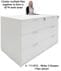 White 3-Drawer Lateral File