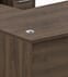 Columbia Walnut Rectangular U-Shaped Workstation - 71