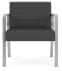 Waterfall 500 lb. Capacity Oversized Guest Chair in Standard Fabric/Vinyl