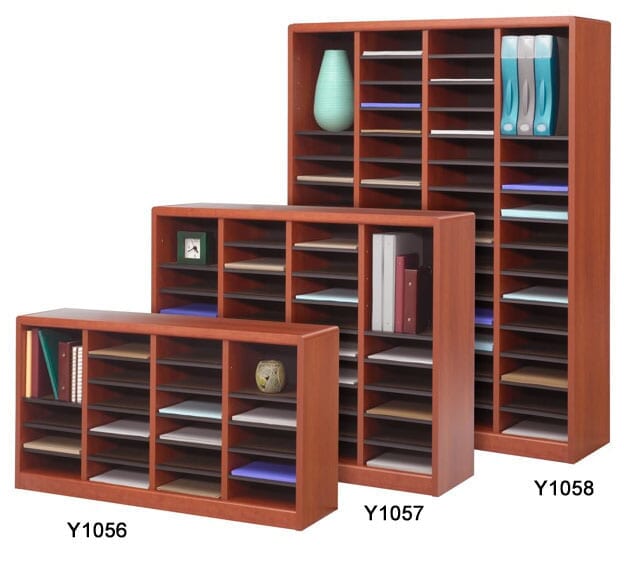 24 Compartment Literature Organizer
