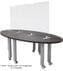 Adjustable Conference Table Clear Acrylic Safety Barrier  - Sets up 6', 8' or 9' Long - IN STOCK!