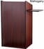 Non-Sound Lectern w/Sliding Shelf