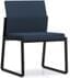 Gansett 300 lb. Cap. Armless Guest Chair in Upgrade Fabric/Healthcare Vinyl
