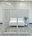 7-Foot High Full Clear Glass Office Panels - 24