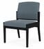 Amherst Steel Frame Armless Chair in Upgrade Fabric or Healthcare Vinyl