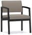 Lenox Steel Oversized 400 lb. Cap. Guest Chair in Upgrade Fabric/Healthcare Vinyl