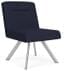 Willow 400 lb. Cap. Armless Guest Chair in Standard Fabric/Vinyl