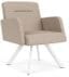 Willow 400 lb. Cap. Guest Chair in Upgrade Fabric/Healthcare Vinyl