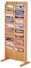 20 Pocket Freestanding Magazine Rack