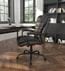 400 Lbs. Capacity Black Polyurethane Big & Tall Executive Chair