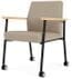 Mystic Guest Chair w/ Casters  in Upgrade Fabric or Healthcare Vinyl