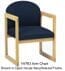 Radius-Back Reception Seating - Arm Chair