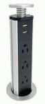 Pop-Up Power Outlets w/USB Charging Ports