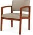 Lenox 400lb Capacity Guest Chair in Upgrade Fabric or Healthcare Vinyl