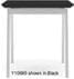 Metal Leg Reception End Table & Coffee Table Series - 20