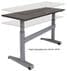 Pneumatic Adjustable Height Classroom/Training Room Mobile Table- 60