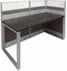 TrendSpaces Office Cubicles-Premium Single Open End Cubicle