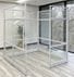6' x 6' x 7'H Clear Glass Modular Office - Starter Cubicle