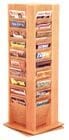 Revolving 40-Pocket Literature/Magazine Display