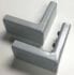 Steel L-Shaped Brackets for Sneeze Guard Panels - Set of 2 - IN STOCK!