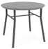 Chat Round End Table with Solid Surface