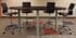 Oval Standing Height Conference Tables in 5 Colors - 8' Length- See Other Sizes