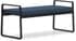 Gansett 2-Seat Bench in Upgrade Fabric/Healthcare Vinyl