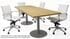 6'x4' / 8'x3' Conference Table w/Steel Disc Bases - See Other Sizes