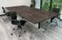 Solid Wood Modular Flip Top Conference Table - 72