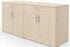Custom 4-Door Conference Buffet Cabinet w/Bullnose Trim
