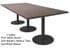 6'x4' / 8'x3' Conference Table w/Steel Disc Bases - See Other Sizes
