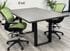 8' x 3' or 6' x 4' Sophisticate Series Electric Lift Meeting Table
