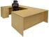 Maple Laminate Straight Front U-Workstation