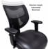 Antimicrobial Vinyl 24/7 400 lb. Cap. Multi-Shift Chair w/Mesh Backrest