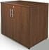 Custom 2-Door Conference Cabinet w/Bullnose Trim