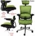 300 lbs. Capacity CloudSit Elastic Mesh Ergo Chair w/Headrest in Springtime Green - FREE with $10,000 Purchase!