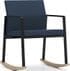 Gansett Rocking Guest Chair in Upgrade Fabric/Healthcare Vinyl