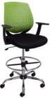 GeoFlex Ergonomic Office Stool w/ 24"-32" Seat Height