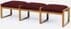 3-Seat Bench in Upgrade Fabric or Healthcare Vinyl