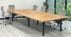 12' x 6' Solid Wood Boardroom Table