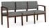 Lenox 3 Seat Sofa in Standard Fabric or Vinyl