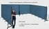 Freestanding Portable Partitions - 6' High x 5'9